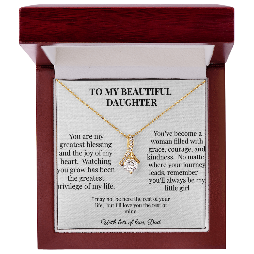 To My Beautiful Daughter - Gift from Dad