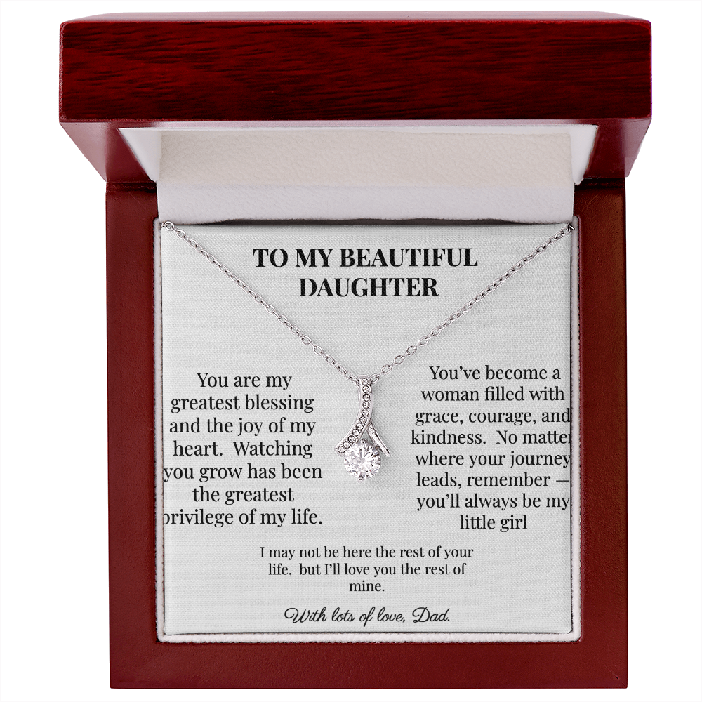 To My Beautiful Daughter - Gift from Dad