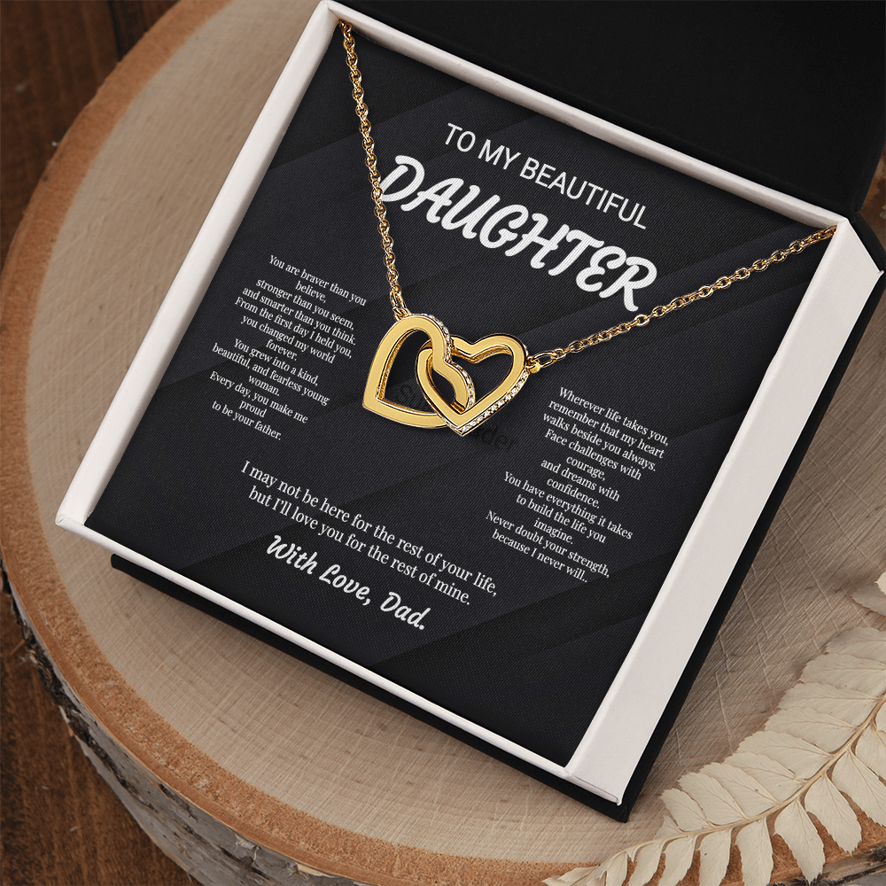 To My Beautiful Daughter | Hearts Gift from Dad