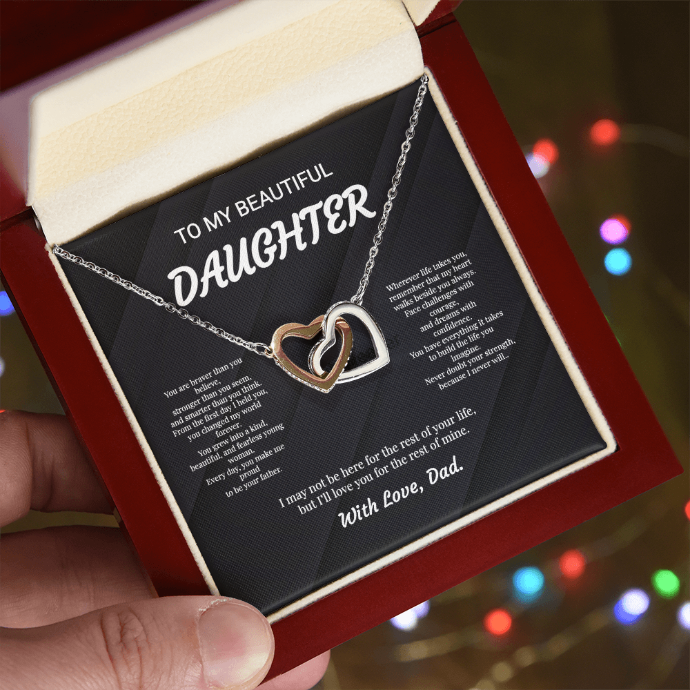 To My Beautiful Daughter | Hearts Gift from Dad
