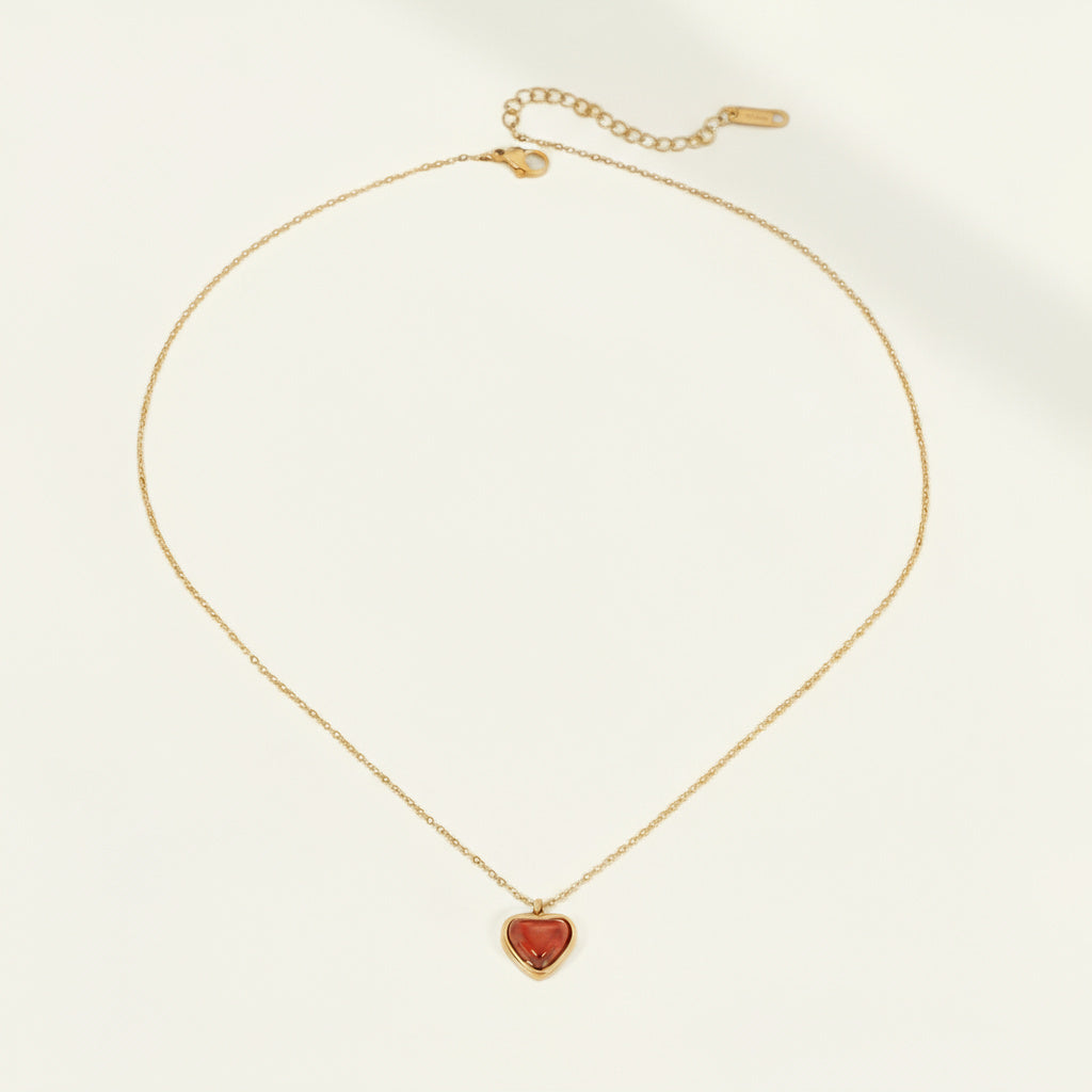 Cuore Rosso Necklace
