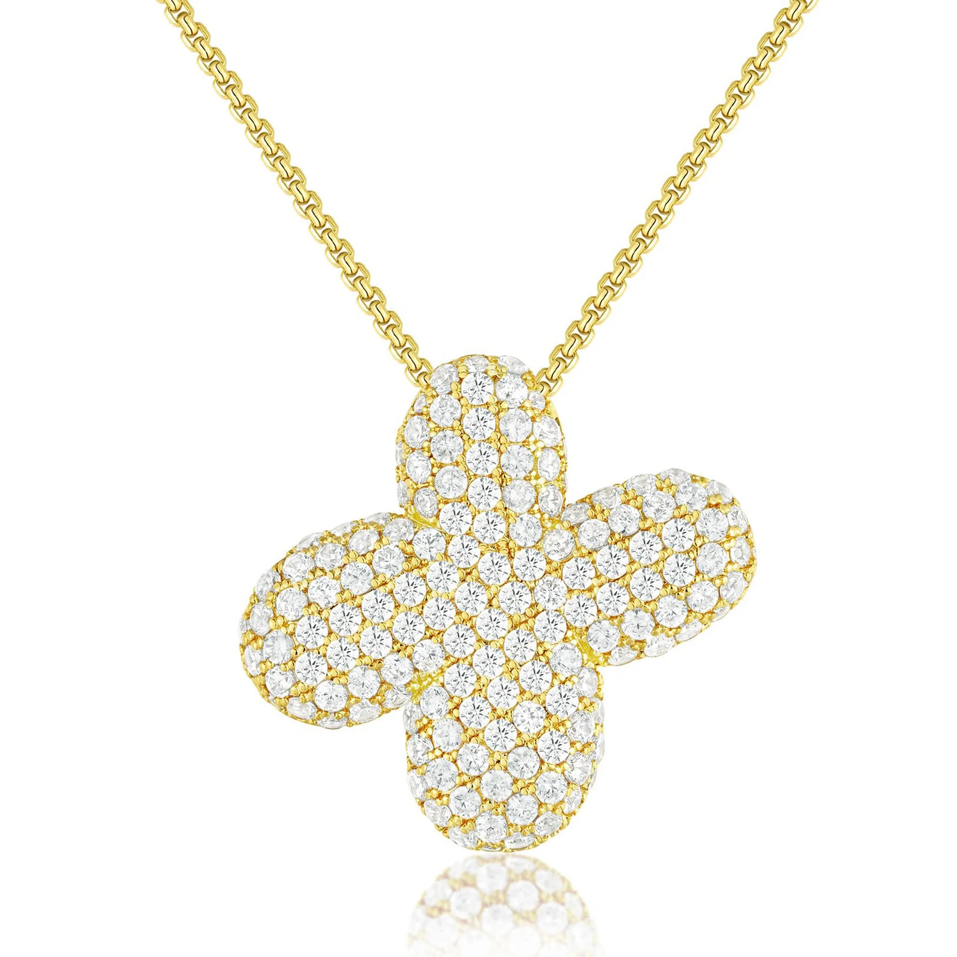 BRINDISI™ Crystal Bubble Letter Necklace