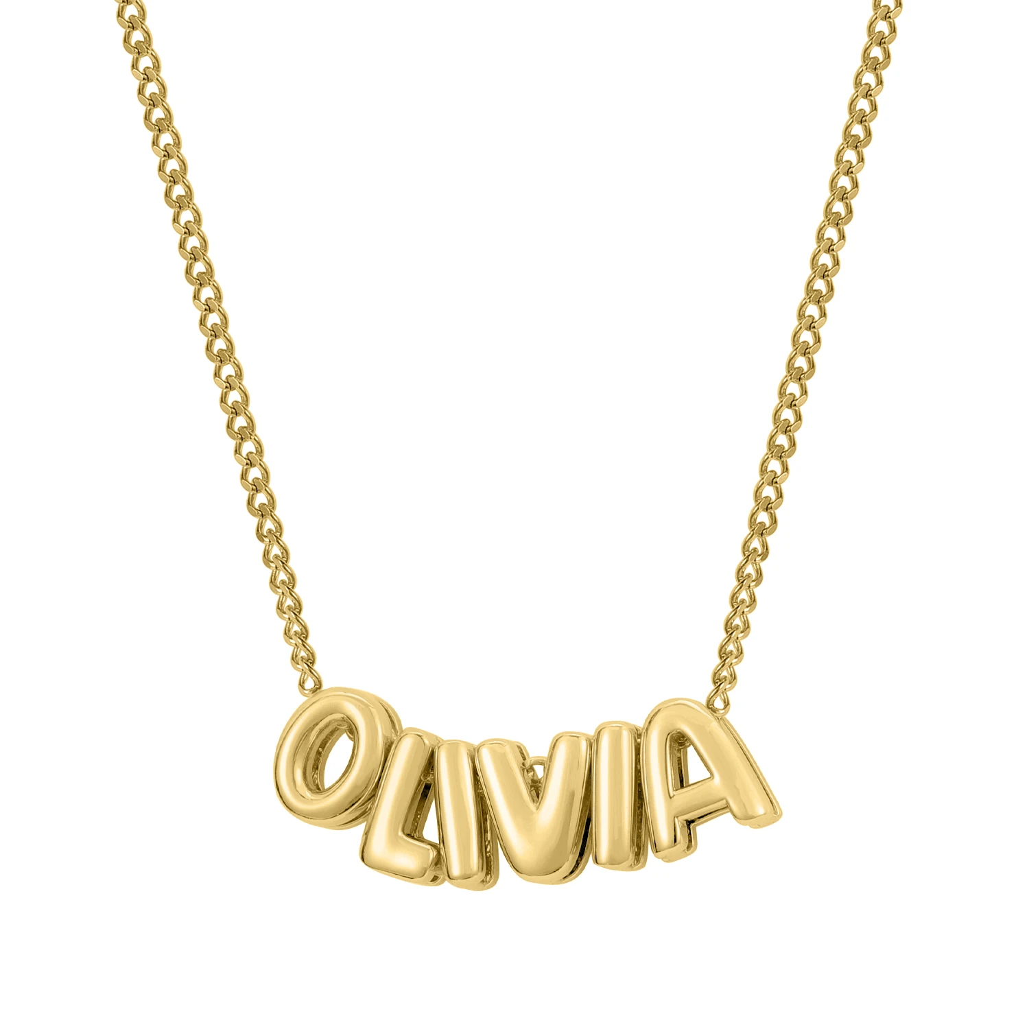 BRINDISI™ Bubble Name Letter Necklace