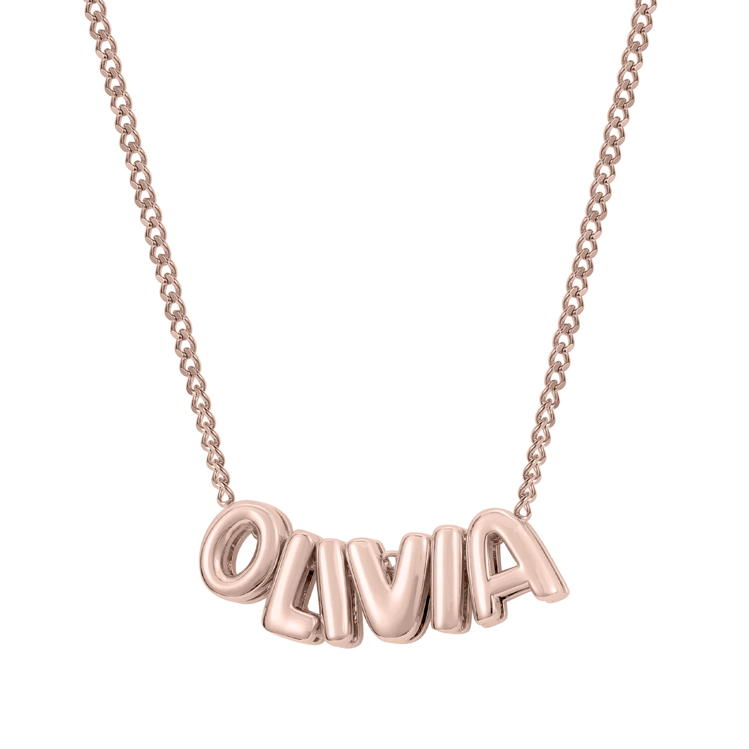 BRINDISI™ Bubble Name Letter Necklace