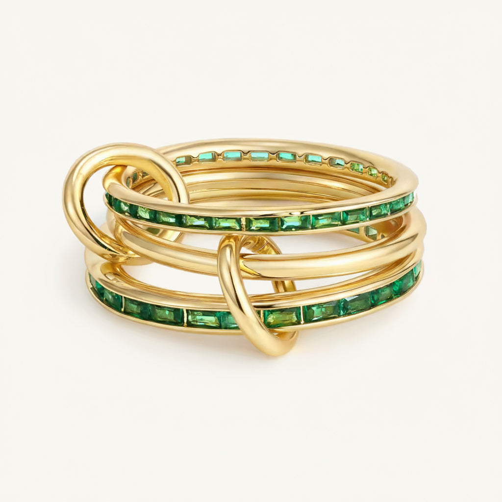 Smeraldo Stack Ring