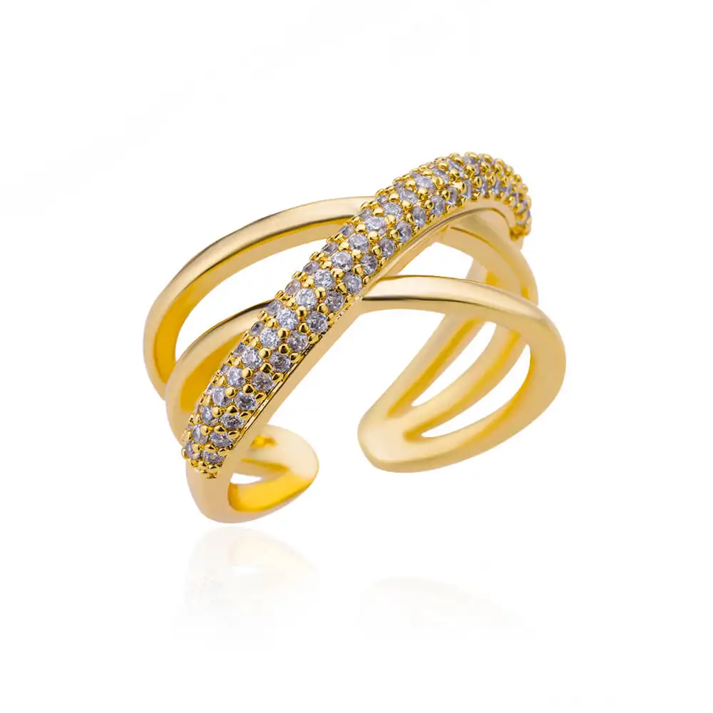 BRINDISI™ Double Crossed Ring