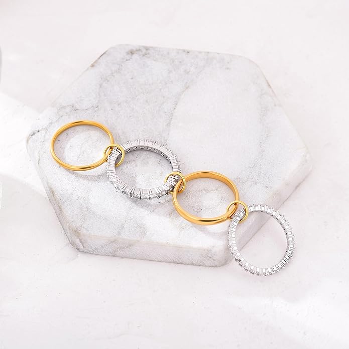 Eterna Viral Stackable Ring