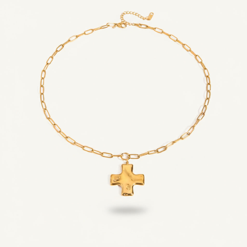 Croce Dorata Necklace