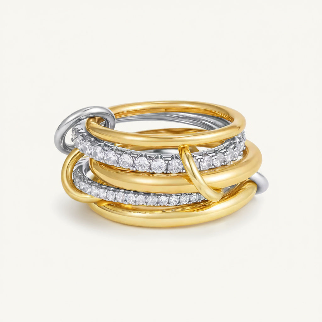 Vincenza Stack Ring