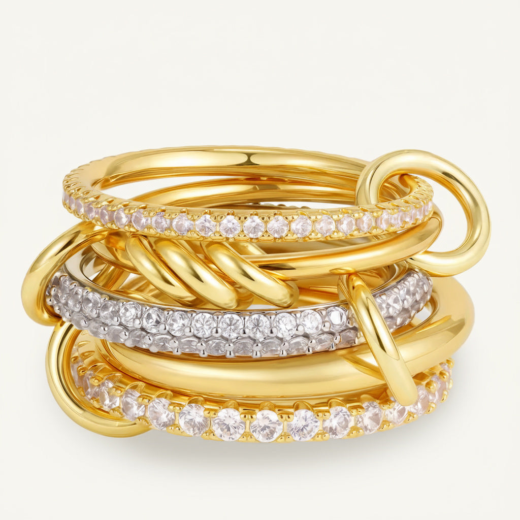 Vincente Stack Ring